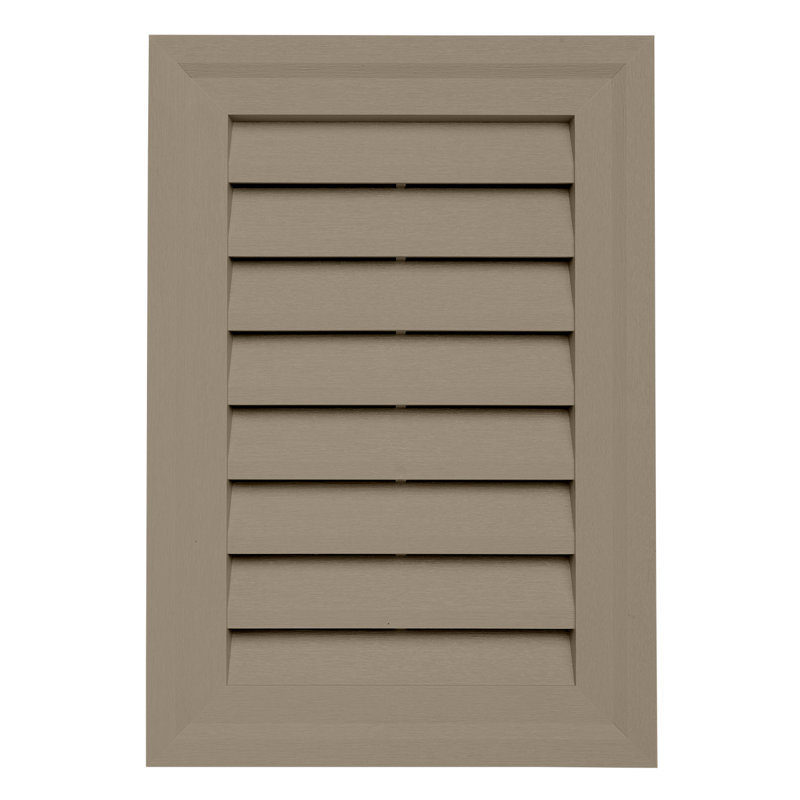 Ply Gem 20" x 14" Plastic Rectangular Louver Gable Vent Wayfair